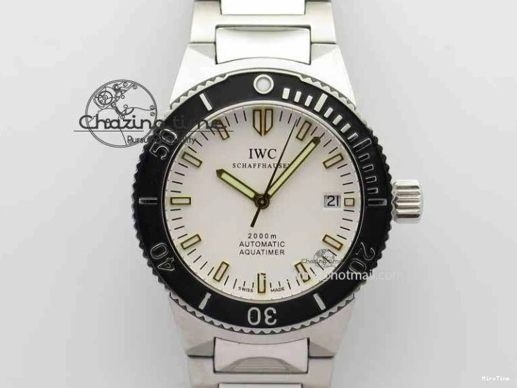 MIROTIME 0204 Aquatimer Automatic SS Noob Best Edition White Dial On SS Bracelet A Lightweight 7251